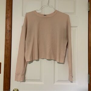 Wild Fable Light Pink Long Sleeve Top